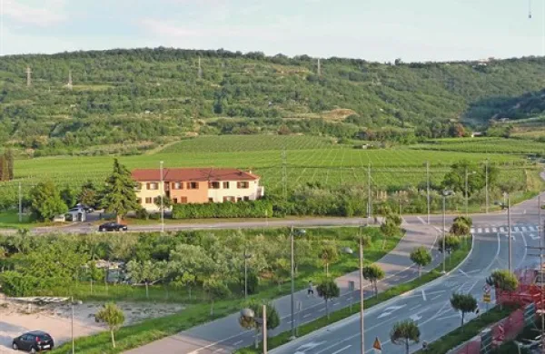 V temo je  bila zagrnjena tudi Južna cesta z bližnjo okolico 