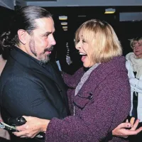 Legenda slovenskega gledališča Milena Župančič je bila nad igro in petjem Danijela Malalana očitno navdušena