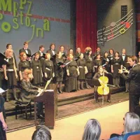 Slavnostni nastop ob obletnici MePZ v Kulturnem domu v Postojni