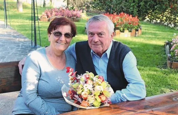Pred 50 leti sta se poročila Slava Prodan in Sergej Gregorič