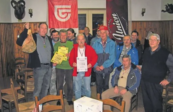 Minulo soboto se je v gostilni Skrt na Mostu na Soči zaključil prednovoletni turnir v briškoli