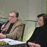 Dr Lucija Čok, dr. Salvator Žitko in Neva Zajc, “stebri” Kulturnega društva Peter Martinc
