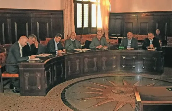 Konstitutivna seja Ekonomsko socialnega sveta Obalno Kraške regije, na kateri so govorili o problematiki brezposelnosti v regiji