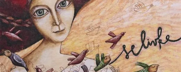 Tinka Volarič je ilustrirala tudi Selivke,   odličen album Katarine Juvančič in Dejana Lapajne
