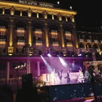 Hotel Kampinski Palace je nudil čudovito kuliso Festivala penin, nastopom plesalcev in opernim arijam