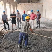 Vipolže - Gradbeništvo avgusta na terenu ...