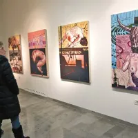 V galeriji Pokrajinskega muzeja so razstavljena dela, ki so nastala v zadnjih treh letih 