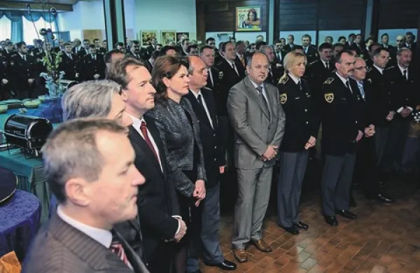 V Tacnu so včeraj pripravili tradicionalni sprejem za komandirje policijskih postaj in vodstva policijskih uprav