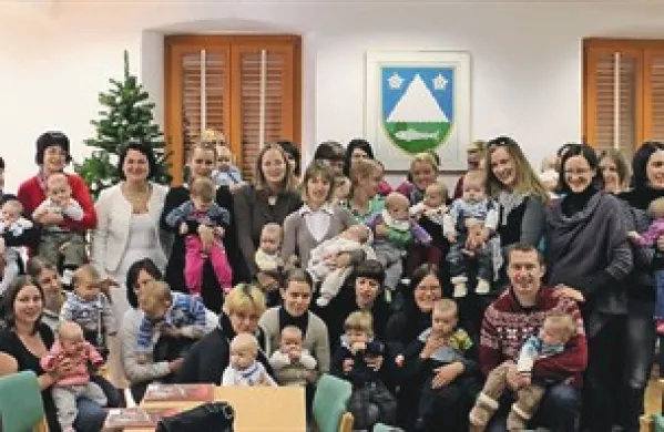 Iz leta v leto več otrok