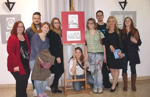 Istrske zgodbe na ilustracijah koprskih gimnazijcev