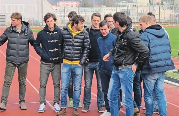 Nogometaši Gorice so se včeraj zbrali na pripravah