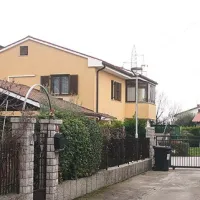 Na dvorišču Časarjevega doma smo včeraj opazili dva avtomobila
