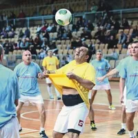 “Potezo večera” je izvedel Goran Vasiljević Vasko, ki je žogo skril med dres ter nato izsilil sedemmetrovko