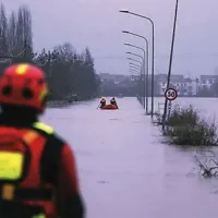 V Italiji zaradi poplav evakuirali 600 ljudi