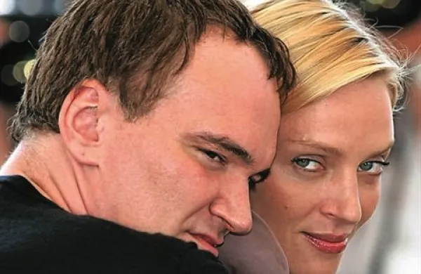 Quentin Tarantino s svojo muzo Umo Thurman