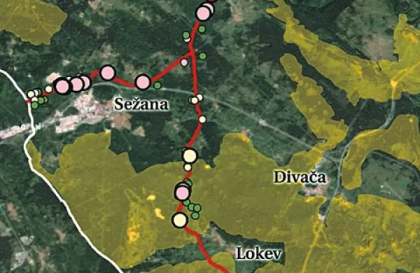 Plinovod Ajdovščina-Osp bo uničil veliko dragocene krajine in narave, v kraje ob njem pa ne bo pripeljal plina, zato mu domačini in občine nasprotujejo
 