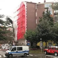 Gradbeni oder bi skoraj tre&scaron;čil na tla