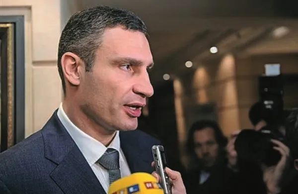 Voditelj ukrajinske stranke Udar Vitalij Kličko