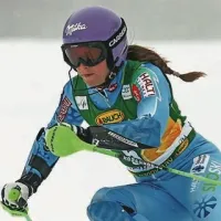 Tina Maze je na slalomu v Kranjski Gori odstopila