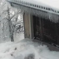 Ledene sveče pa so grozile na vsakem koraku