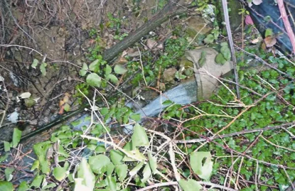 Onesnažene fekalne vode  iz vasi poniknejo   kar v naravo 