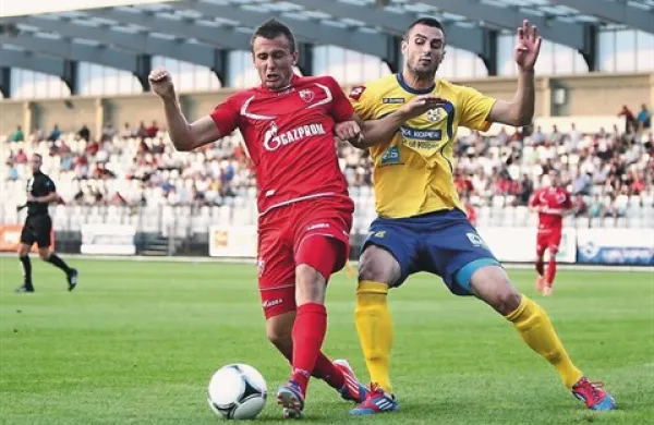 Beograjska Crvena zvezda je na Bonifiki gostovala tudi pred dvema letoma, ko se je pomerila s Koprčani