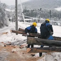 Na Otlici in Kovku bo sanacija električnega omrežja  dolgotrajna  