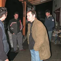 V gostilni so se lahko končno zbrali ob luči