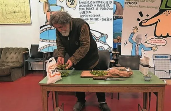 Radič in česen nista bila ukradena, je povedal Marko Brecelj