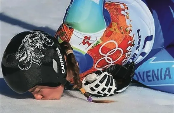 Tina Maze olimpijska prvakinja v smuku