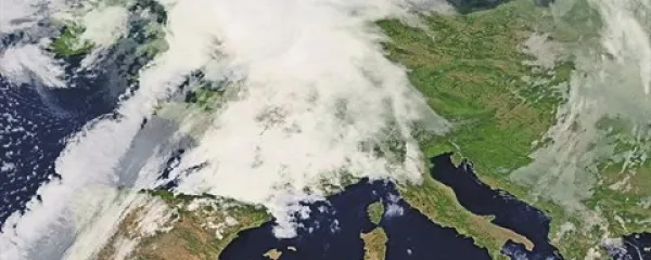 Nova vremenska fronta bo dosegla naše kraje jutri zvečer, pred njo pa bo pritekal postopno bolj vlažen zrak
