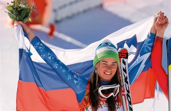 Tina Maze ima na olimpijskih igrah v Sočiju že dve medalji