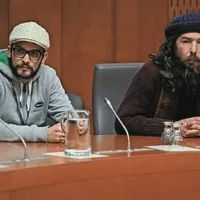 Predlagatelja zakona o konoplji Jaka Bitenc in Kristofer Bogdan Meško