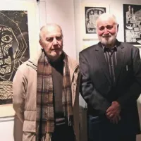 Danilo Jejčič in Pavel Medvešček, prva  dobitnika priznanja DLUSP 