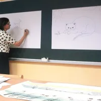 Silva Karim na obisku