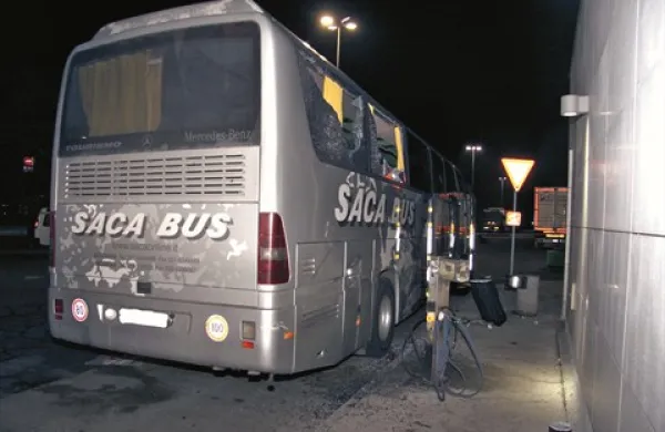 Na okrajnem sodišču v Slovenskih Konjicah so danes potekali predobravnavni naroki zoper pet od za zdaj devetih obtoženih za nasilni napad na nogometne navijače Seville na avtocestnem počivališču v Tepanju po tekmi evropske lige 24. februarja