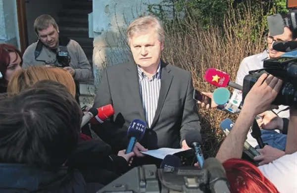 Boris Štefanec je včeraj v Murski Soboti ponovil, da ne bo odstopil z mesta predsednika KPK