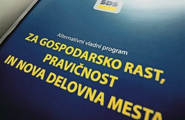 Alternativni program SDS ni kritika vlade