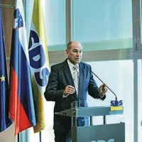Prvak SDS Janez Janša