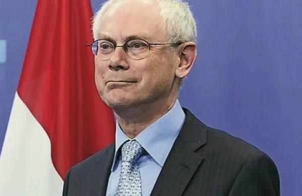  Predsednik Evropskega sveta Herman Van Rompuy