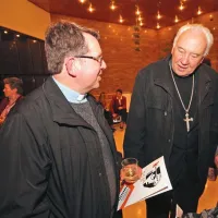 Slovesnosti sta se udeležila tudi sežanski župnik Aleksander Skapin in koprski škof dr. Jurij Bizjak