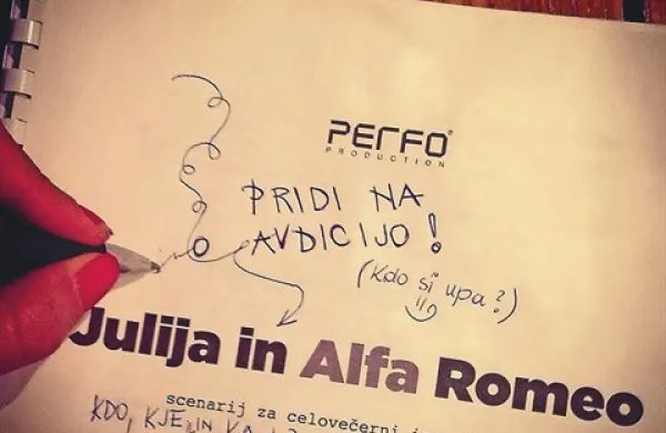 Avdicija za najstniško črno komedijo Julija in Alfa Romeo danes poteka v Kopru, jutri pa v Novi Gorici