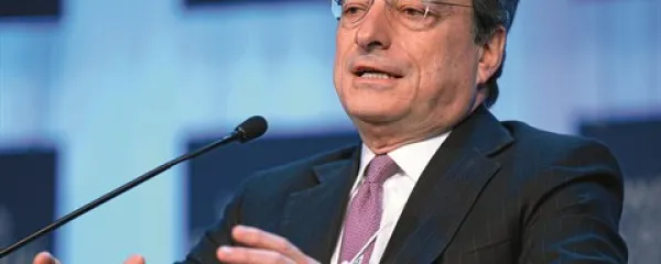 ... in predsednik Evropske centralne banke Mario Draghi 