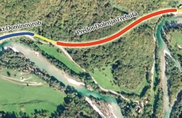 Država se je odločila, da bo 400 metrov dolg odsek keltike  pri Trebuši zapeljal v predor