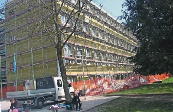 Ilirskobistriška Kettejeva šola dobiva novo zunanjo preobleko