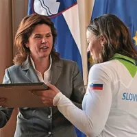 Olimpijci pri Pahorju in Bratu&scaron;kovi