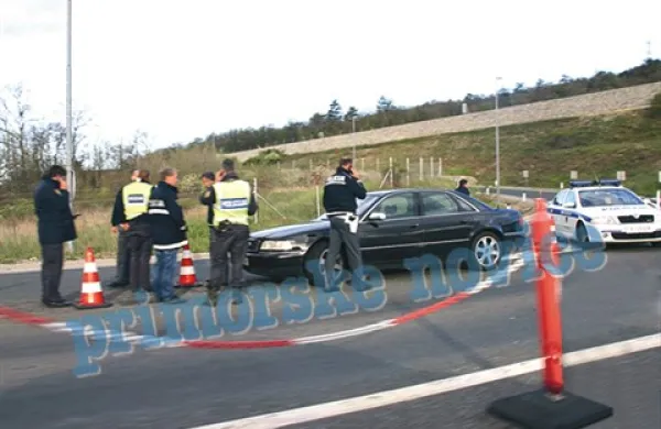 Policisti so prijeli prevaranta  iz sumljivega črnega audija, povezana z drznimi tatvinami na avtocesti