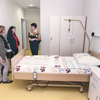 Sobe na na novem varovanem oddelku so sodobne in funkcionalno opremljene 