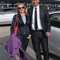 Sabina Mozetič in Boris Popovič sta v Luko Koper prišla po obsodbi na koprskem sodišču   