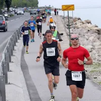 Značilnost Istrskega maratona je tudi tek tik ob morju